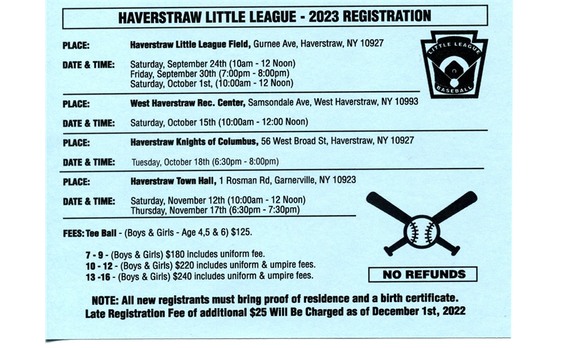 2023 REGISTRATION